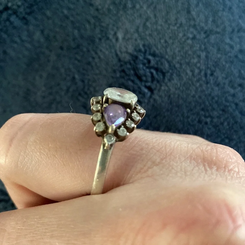 Classy silver ring - Picture 3 of 4
